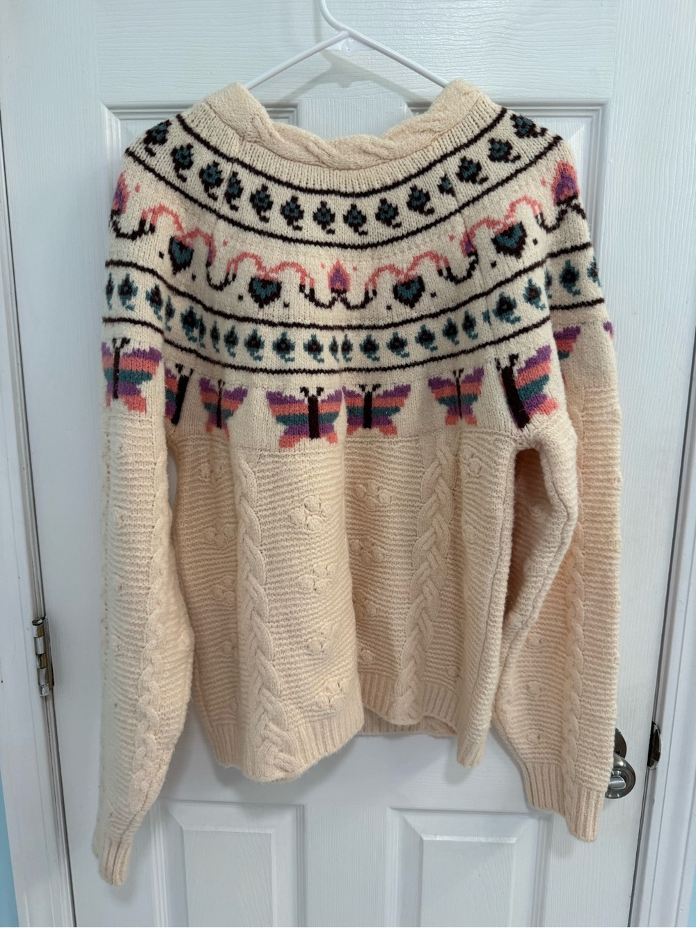 Free People Blooming Bobbles Sweater NWT Size Medium - Picture 5 of 9